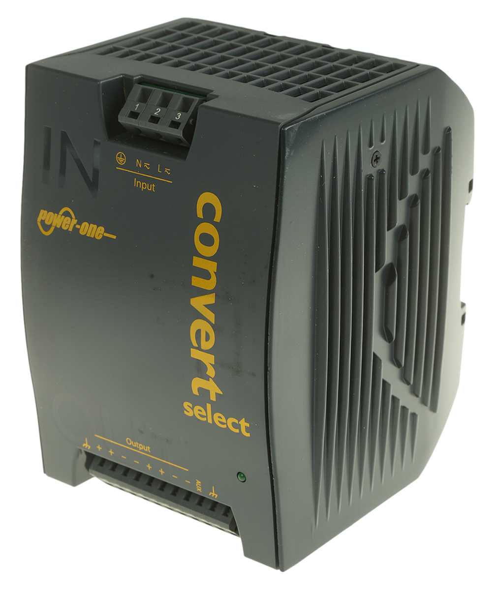 Power-One LWN Switched Mode DIN Rail Power Supply, 85 → 264 V ac / 90 → 350V dc ac, dc Input, 50V dc dc