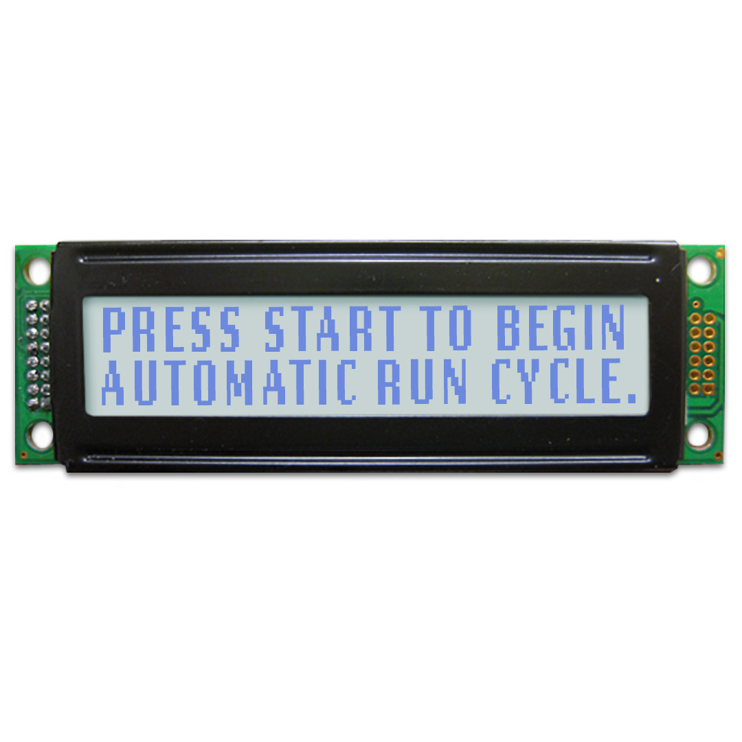NEWHAVEN DISPLAY INTERNATIONAL NHD-0220FZ-FSW-GBW-P-33V3 Alphanumeric LCD Alphanumeric Display, White on Grey, 2 Rows