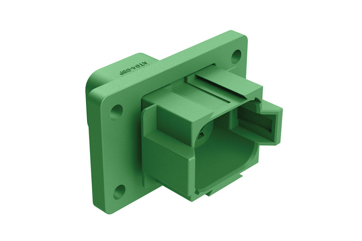 Amphenol Industrial, AT Automotive Connector Plug Green Panel Mount 8 Way AT04-08PC-L012