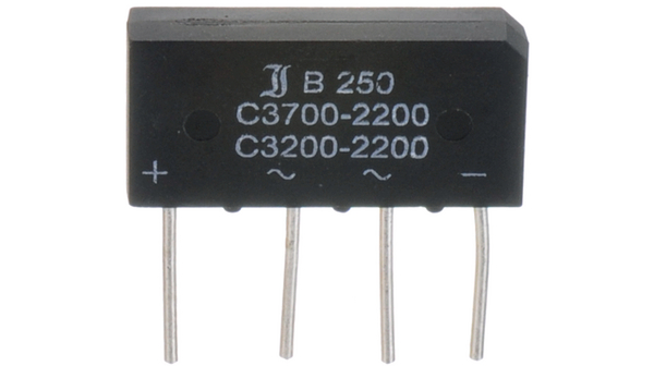 Diotec Bridge Rectifier, 4.8A, 160V, 4-Pin