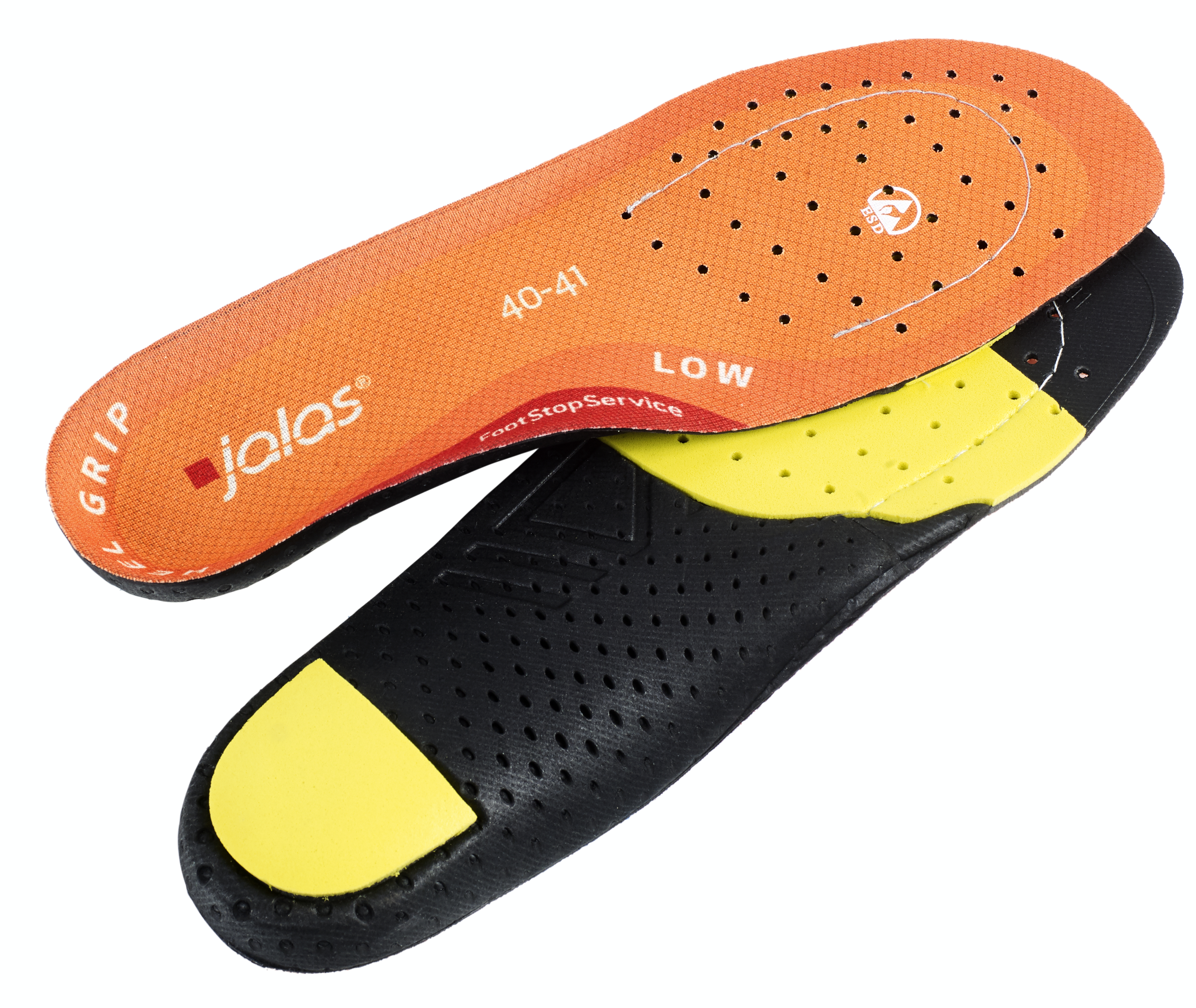 Jalas Black, Orange Insole