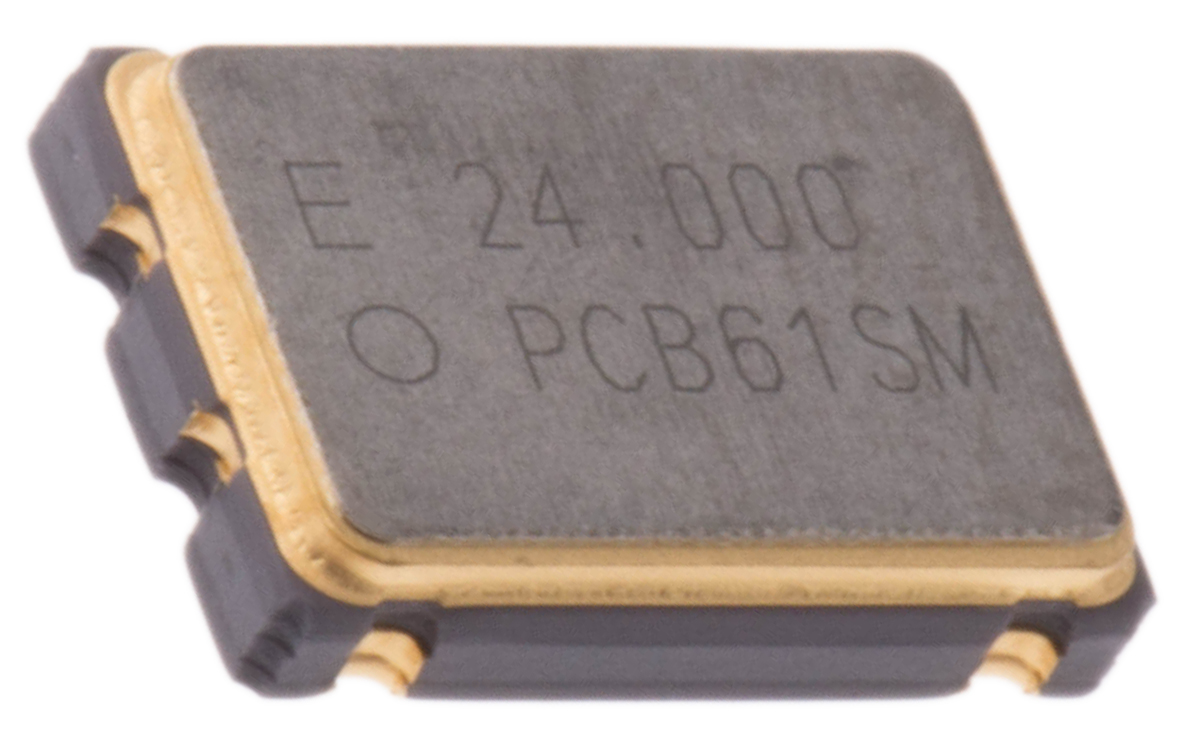 Epson, 24MHz XO Oscillator, ±50ppm CMOS, 4-Pin SMD Q3309CA40004612