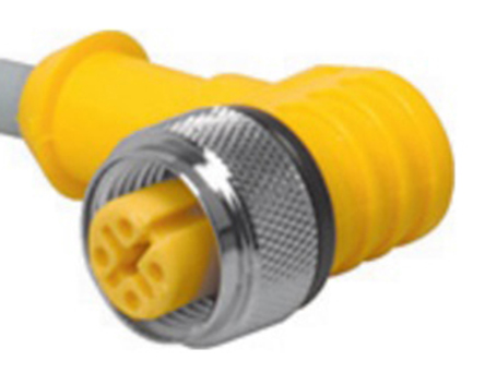Turck Male 4 way M12 to Male 4 way Free End Sensor Actuator Cable, 5 m