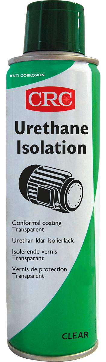 CRC Yellow Urethane Conformal Coating, 250 ml Aerosol, -40°C min, +120°C max