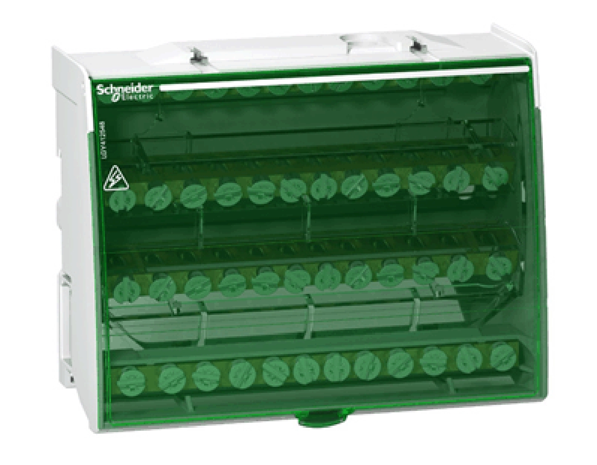Schneider Electric Distribution Block for use with Compact, Kaedra, Pragma, Prisma-G, Prisma-P, Prisma-Pack, Prisma-PH,