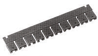 TE Connectivity, AMPMODU Shunt Female Straight Black Open Top 2 Way 1 Row 2.54mm Pitch