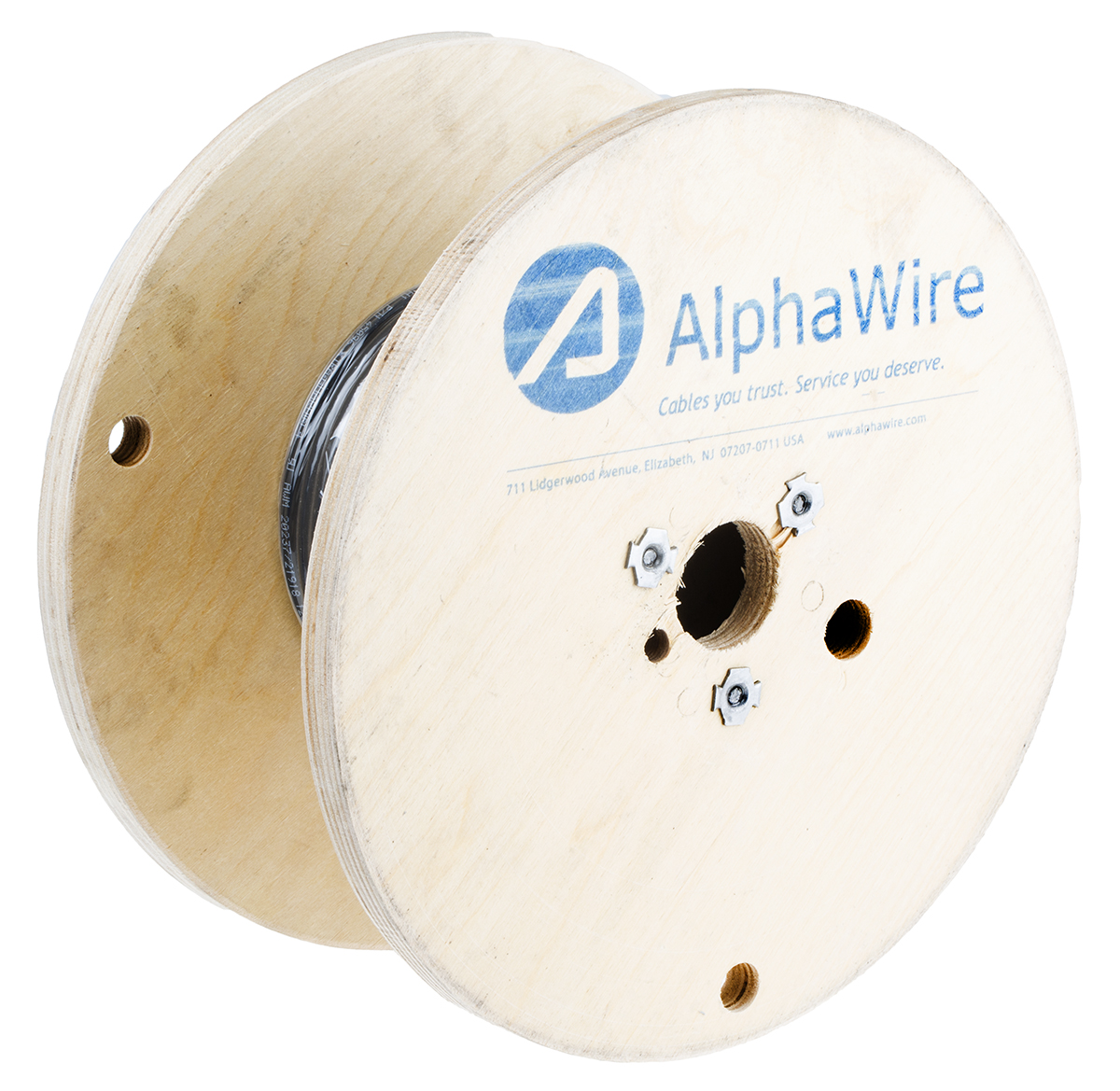 Alpha Wire Xtra-Guard 4 Performance Cable Control Cable, 3 Cores, 0.56 mm² 20 AWG, Screened, 30 m, Black Thermoplastic