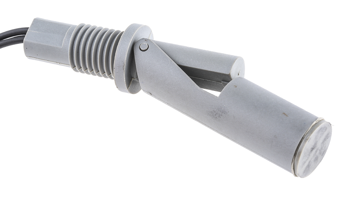 Sensata Cynergy3 RSF70 Series Horizontal External Polyphenylene Sulfide Float Switch, Float, 1m Cable, NO/NC