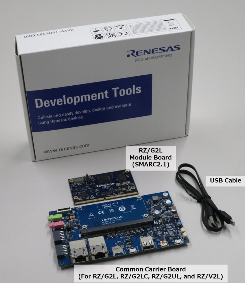Renesas Electronics RZ/G2LC EVAL BOARD Microprocessor Evaluation Kit RTK9744L23S01000BE