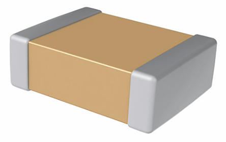 KEMET 3.3μF Multilayer Ceramic Capacitor MLCC, 6.3V dc V, ±10% , SMD