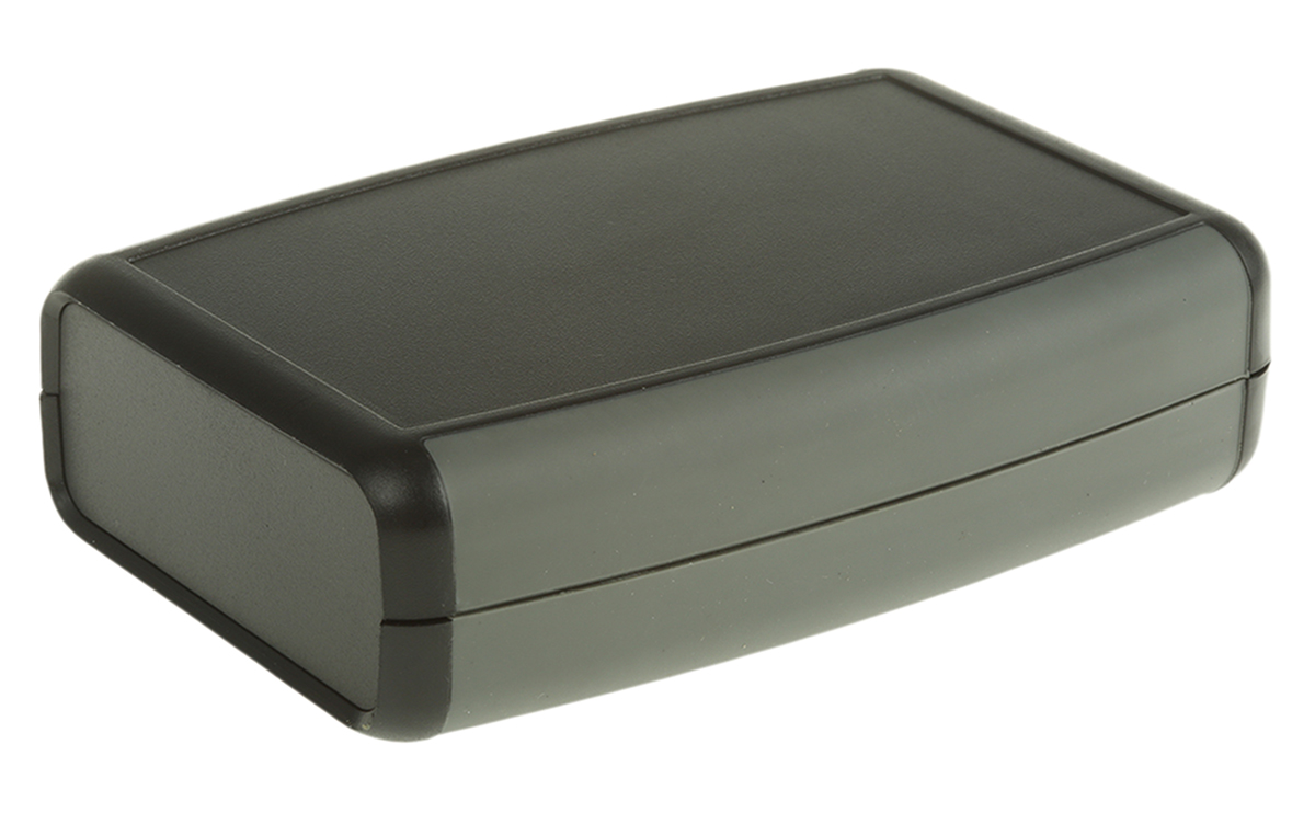 Hammond 1553 Series Black ABS Handheld Enclosure, Integral Battery Compartment, IP54, 117.2 x 79 x 32mm