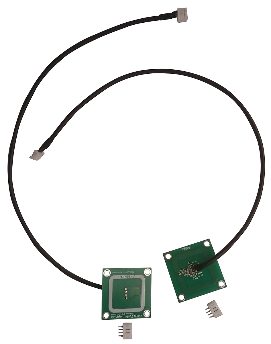 Eccel Technology Ltd RFID-ANT1356-25x25-300 v1 PCB Antenna, High Frequency RFID