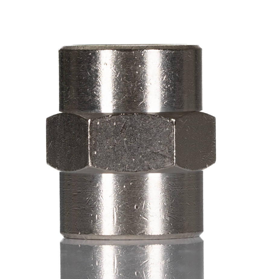 SMC Male Pneumatic Quick Connect Coupling, G 1/4 Female Threaded