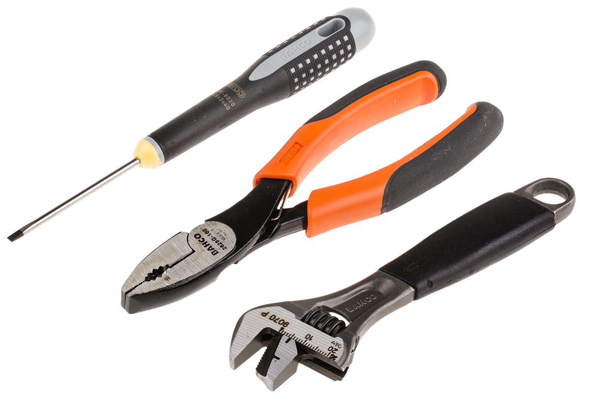 Bahco 9 Piece Electrician Tool Kit with Pouch