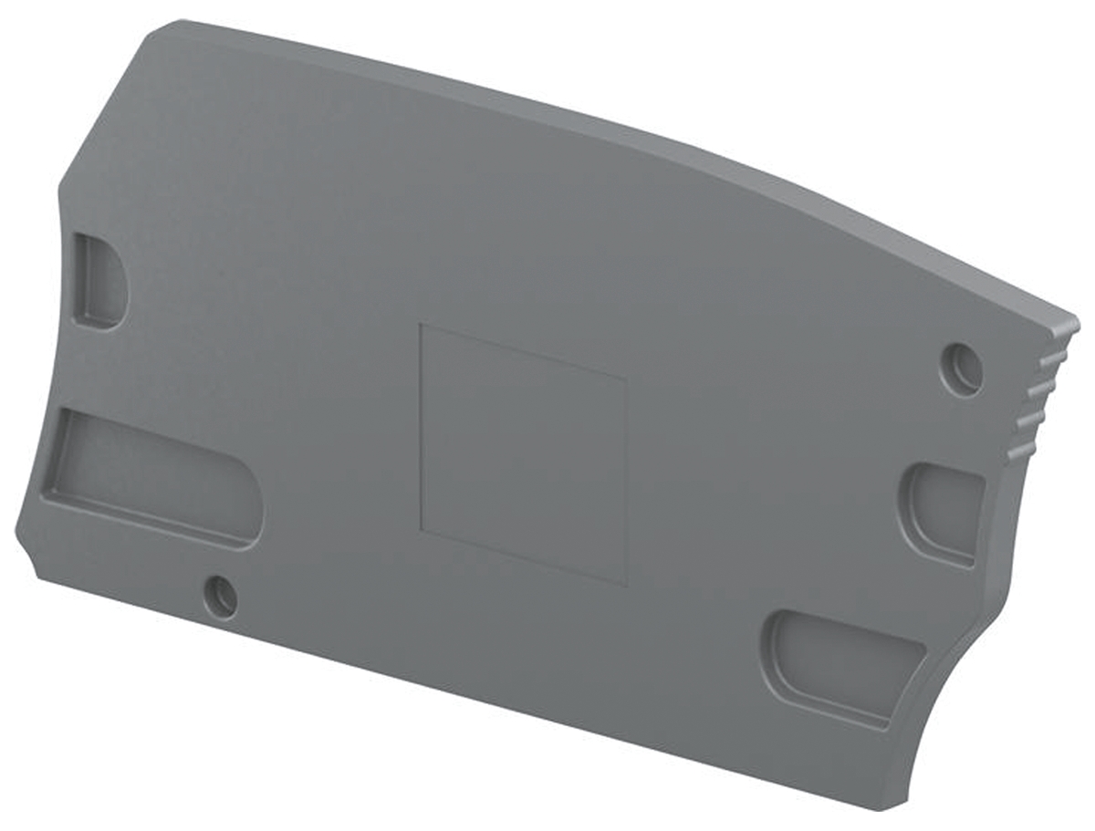 Entrelec ES6 Series End Section for Use with ZS6-4S-PE Terminal Block