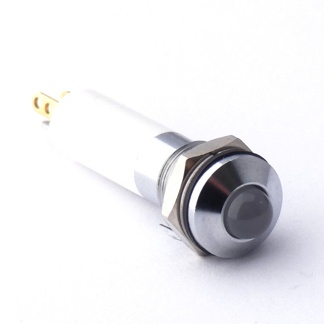 CML Innovative Technologies 19TRX Series Green, Red, Yellow Panel Mount Indicator, 12V, 8mm Mounting Hole Size, Solder