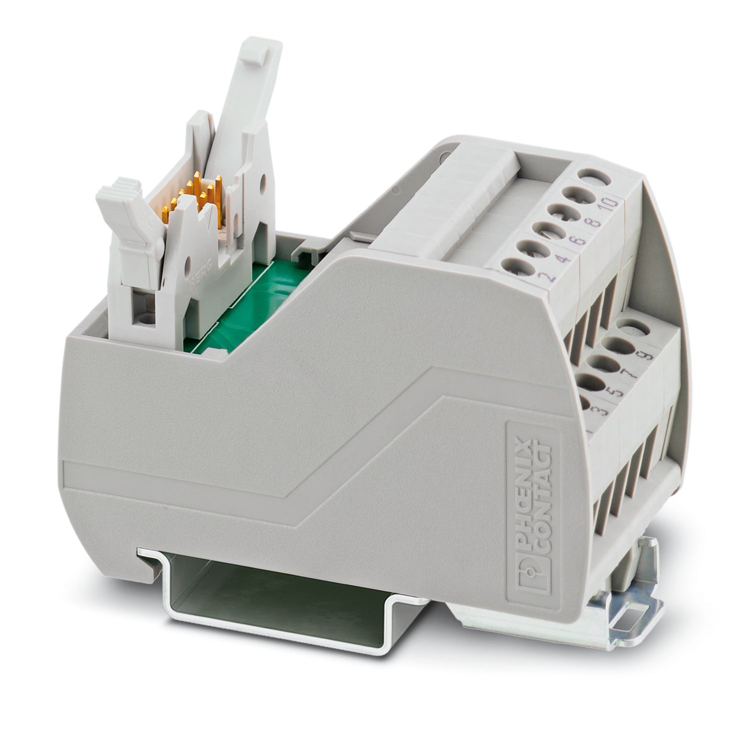 Phoenix Contact 10-Contact Male Interface Module, Flat Ribbon Cable Connector, 1A