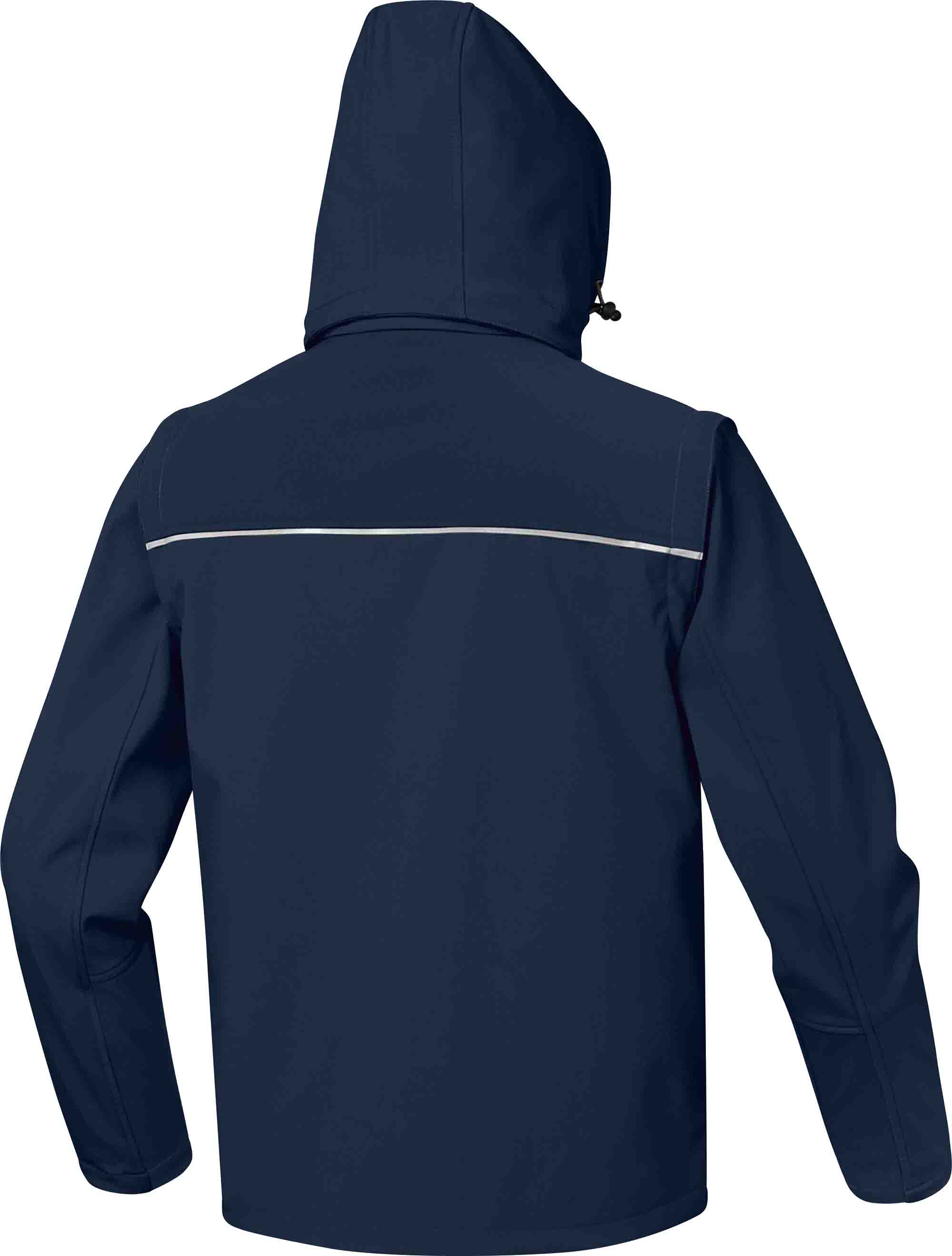 Delta Plus ORSA Navy/Orange Softshell Jacket, L