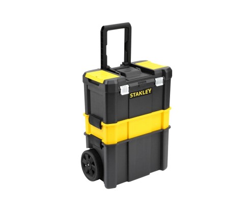 Stanley Metal, Plastic Tool Box 2 Wheels, 47.5 x 63 x 47.5cm