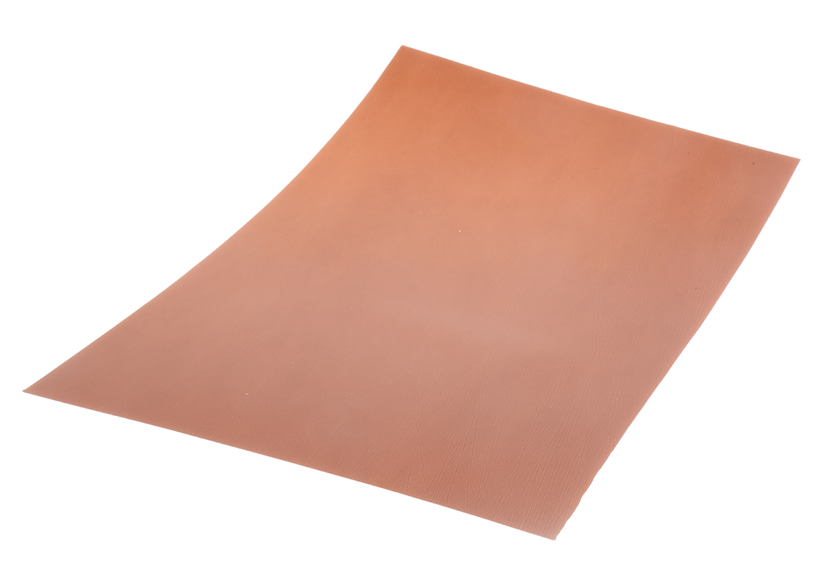 Brown Polyester Plastic Shim, 457mm x 305mm x 0.13mm