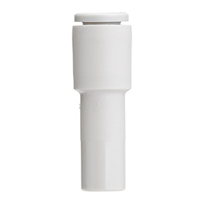 SMC KQ2 Pneumatic Straight Tube-to-Tube Adapter, Plug In 8 mm