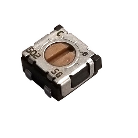 SMD Trimmer Potentiometer 0.25W Top Adjust Nidec Components