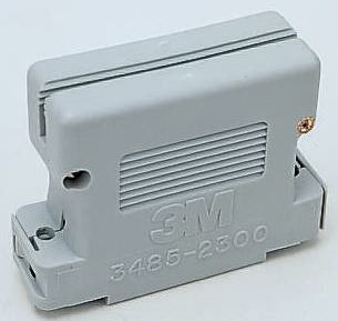 3M 3485 Series PBT D Sub Backshell, 15 Way