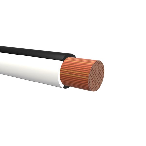 NEMIQ 50994 Series Black/White 1.5 mm² Hook Up Wire, 1, 100m, PVC Insulation, 50994-22-100