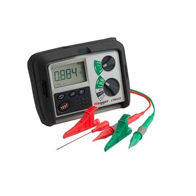 Megger LTW425-EU-BS Loop Impedance & RCD Combined Tester, Loop Impedance Test Type 2 Wire 440V, RCD Test Type AC