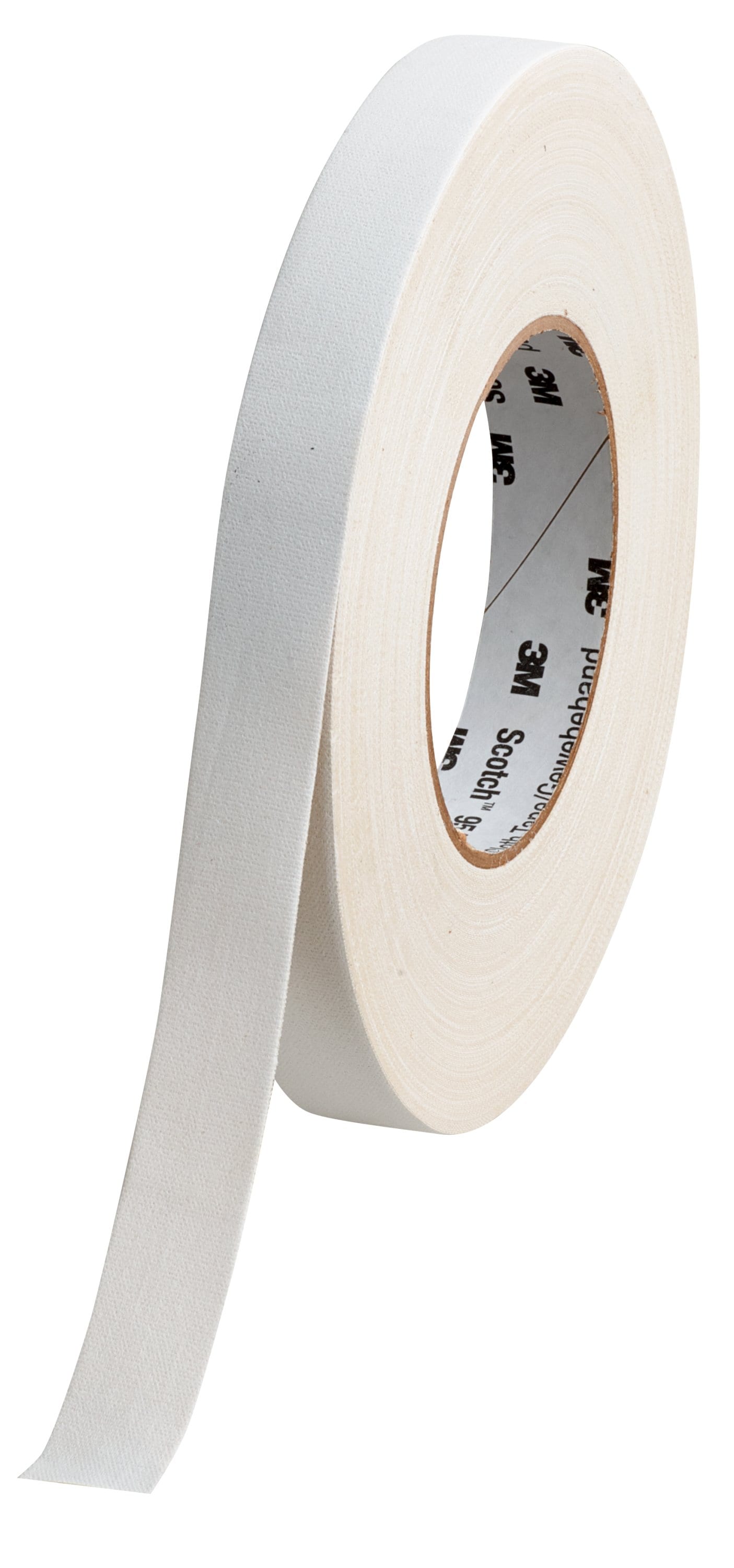 3M Scotch 9545N Cloth Tape, 50m x 19mm, White