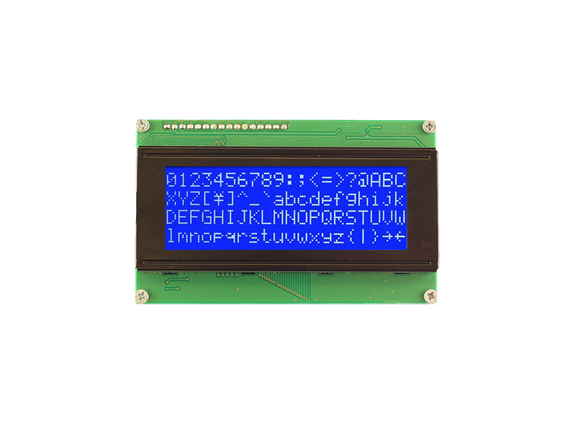 Midas MC42005A6W-BNMLW3.3-V2 Alphanumeric LCD Display, 4 Rows by 20 Characters