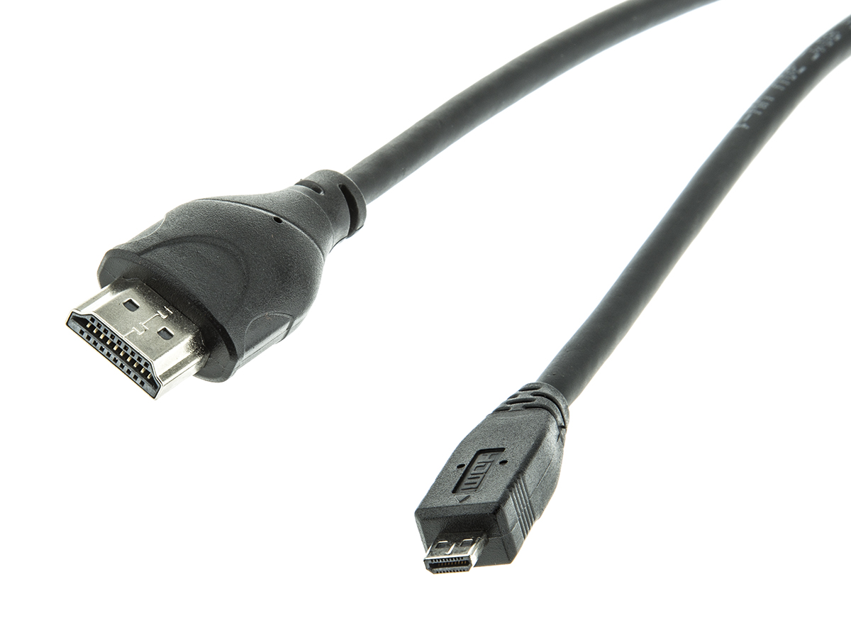 Roline High Speed, 2m Male HDMI Ethernet to Male HDMI Ethernet