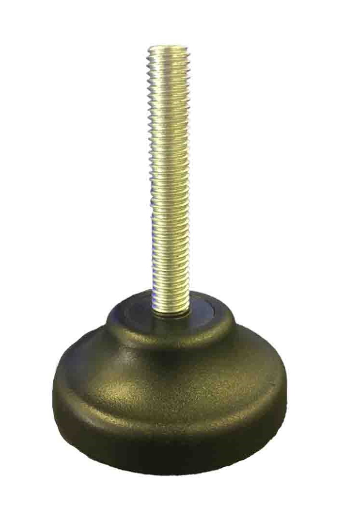 RS PRO M8 40mm Dia. Polyamide Adjustable Foot, 500kg Static Load Capacity