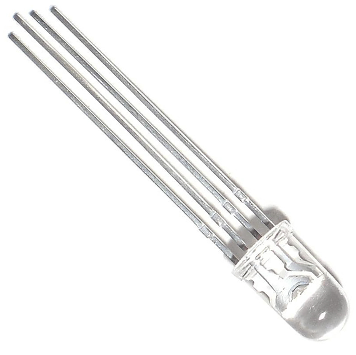 Kingbright2.5 V, 4 V RGB LED 5mm Through Hole, L-154A4SUREQBFZGEC