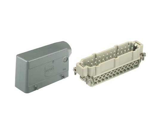 HARTING Han E Heavy Duty Power Connector Hood, 24 Contacts, M25 Thread