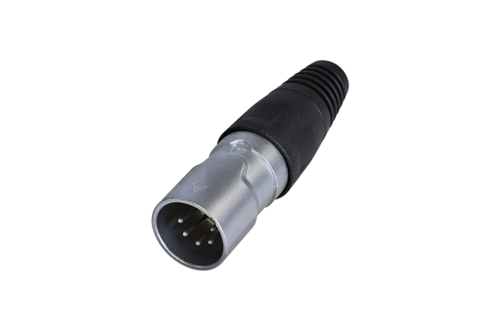 Re-An Products Socket Mount XLR Connector, Male, IP65, 5 Way