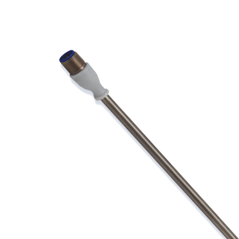 Prosensor PT100 Temperature Probe, 3mm Dia, 100mm Long, 3 Wire, M12, Class A +250°C Max