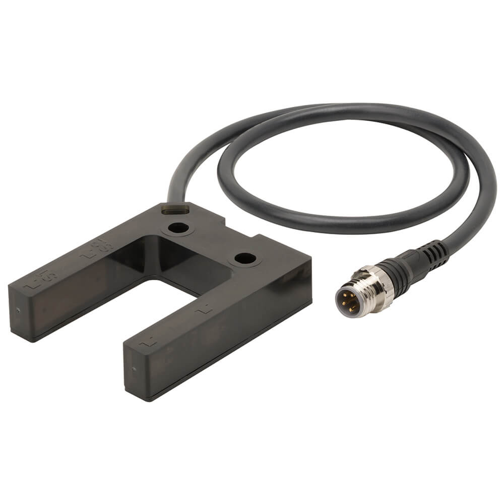 Omron Through Beam Photoelectric Sensor, Fork Sensor, 25 mm Detection Range