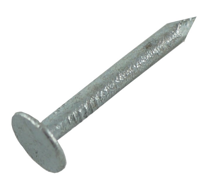 RS PRO Galvanised Nails; 25mm x 2.65mm; 500g Bag