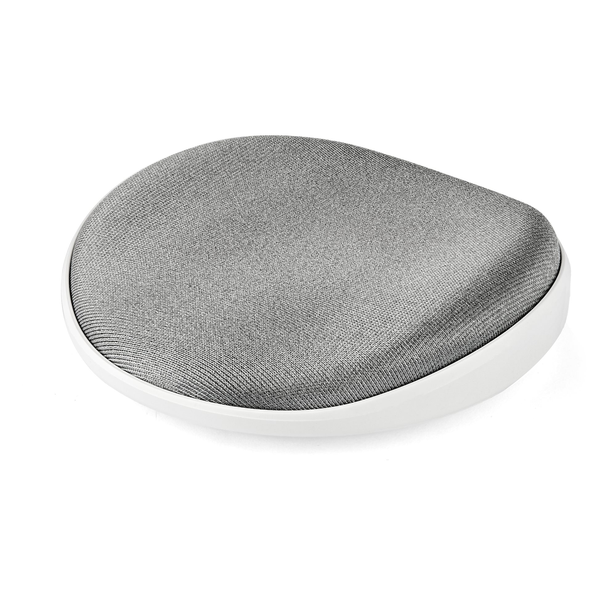 StarTech.com Silver, White Foam, Mesh Fabric, Plastic Wrist Rest 9.6 x 9.6 x 2.7cm 27mm Height