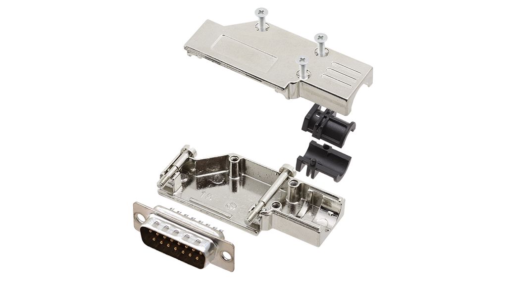 Encitech Connectors, 6355 Series D Sub Hoods For Use With For Cable