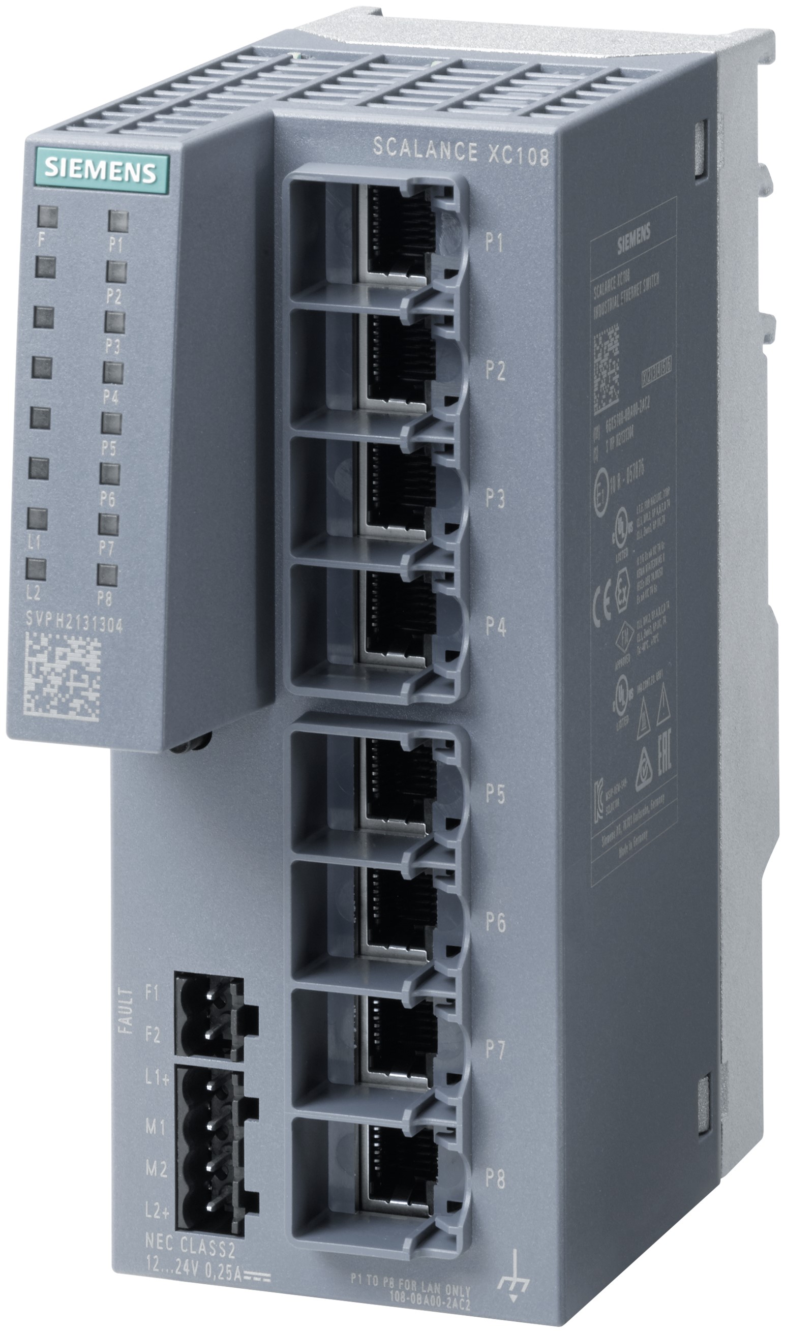 Siemens for Use with Industrial Ethernet Network