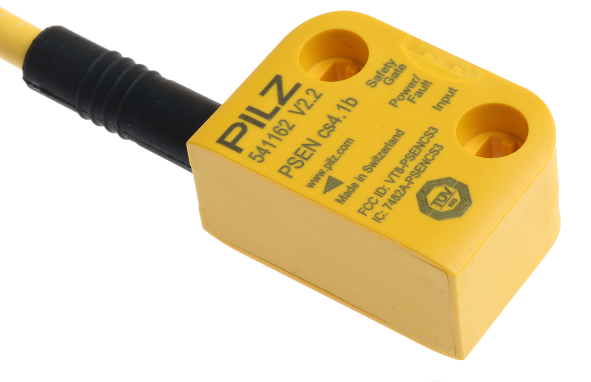Pilz Transponder Non-Contact Safety Switch, 24V dc, Polybutylene Terephthalate Housing, 10m Cable