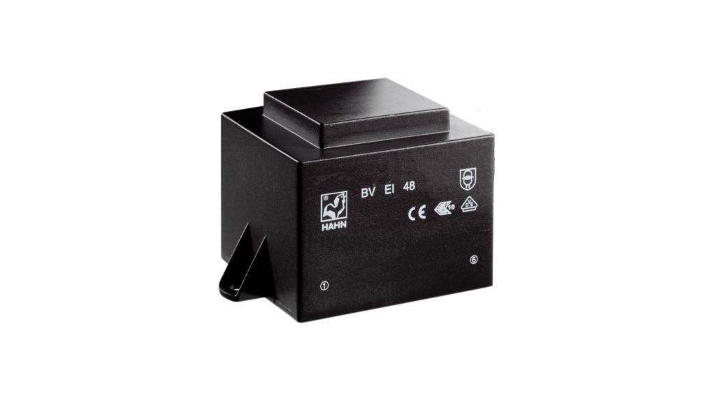 Hahn 2 x 15V 1 Output PCB Mount PCB Transformer, 10VA, DIN EN 60335-1, DIN EN 61558-2-6, UL 5085-1, UL 5085-2