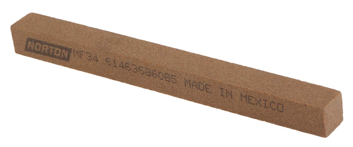 Norton Medium Square Sharpening Stone, 102mm x 10mm x 10mm