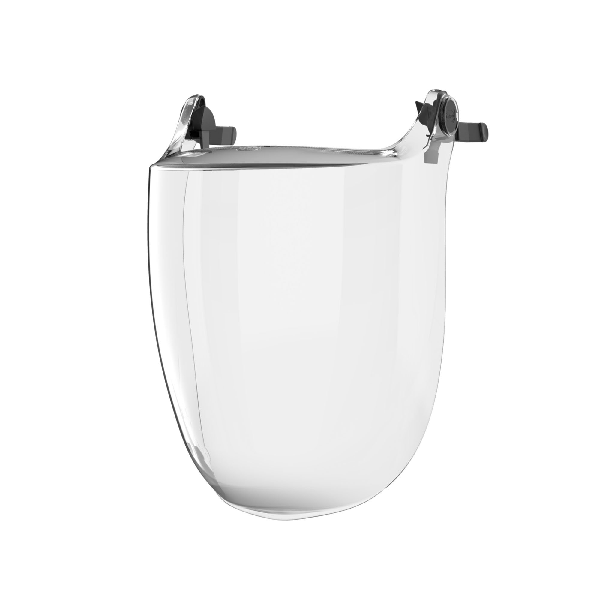 JSP Clear Flip Up PC Face Shield with Face Guard , Resistant To Molten Metal Splash, Ultra Violet Flash