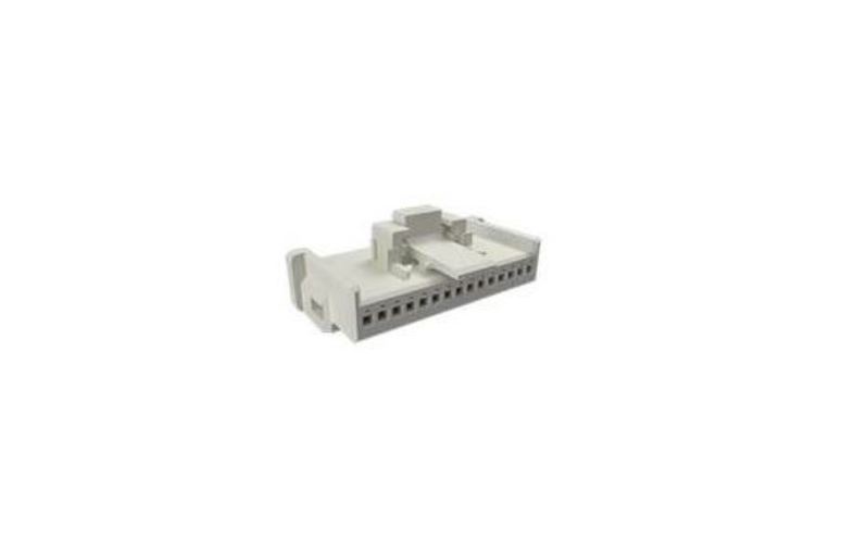 Amphenol Communications Solutions, 10158517 Receptacle Crimp Connector Housing, 1.5mm Pitch, 15 Way, 1 Row