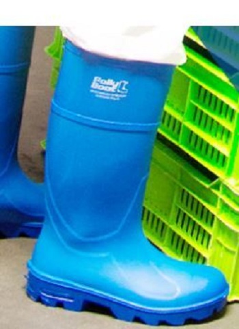 Pollyboot Steel Toe Capped Unisex Safety Boot, UK 6, EU 39