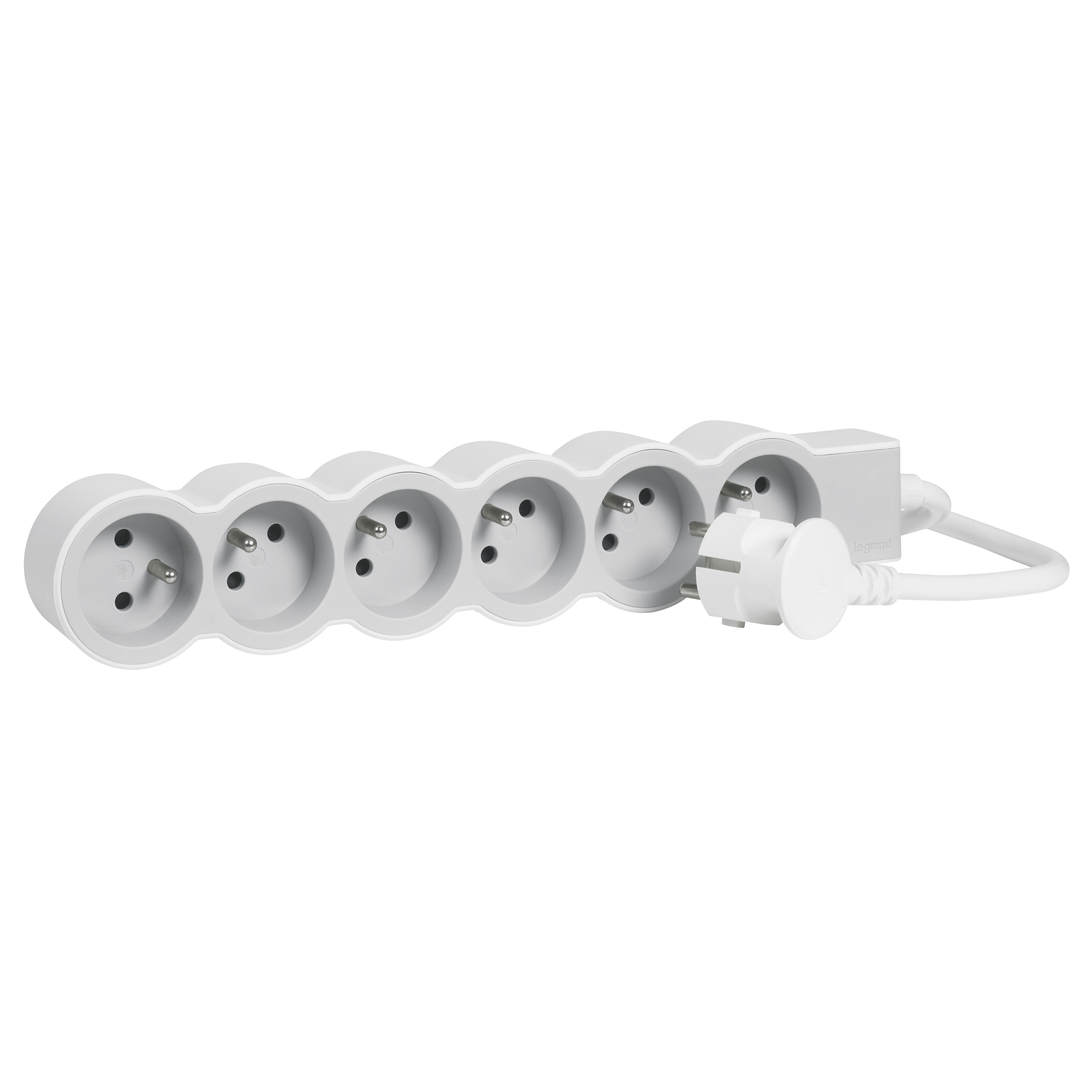 Legrand 3m 6 Socket Type E - French Extension Lead