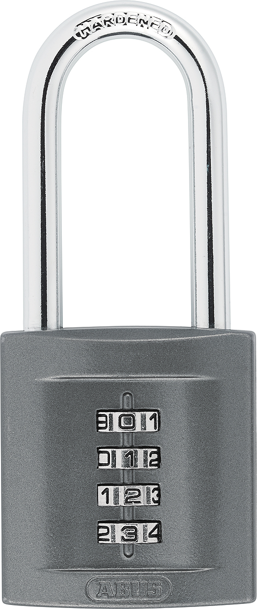 ABUS Combination Weatherproof Zinc Padlock, 8mm Shackle, 50mm Body